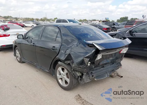 2012 Toyota Corolla S из США, поврежденный, VIN 2T1BU4EE4CC762640